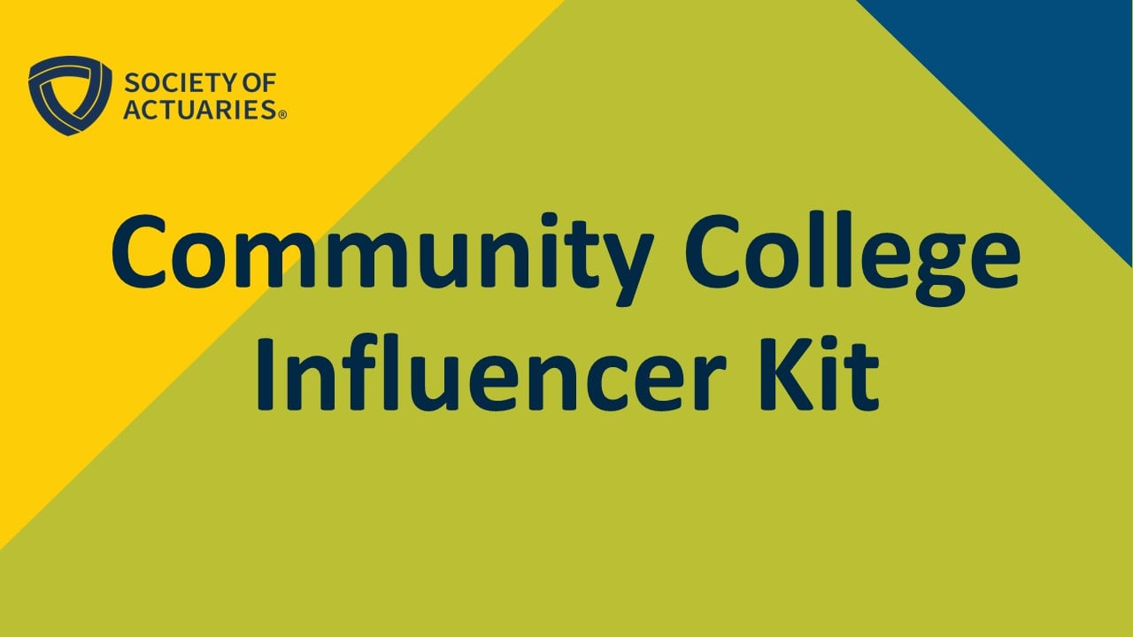 Community College Influencer Kit